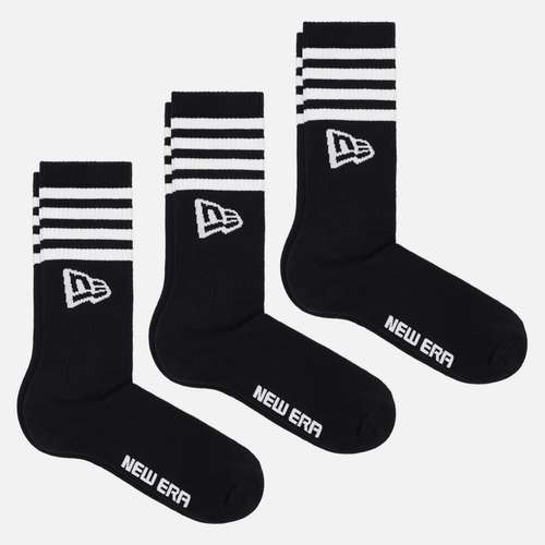 Комплект носков New Era Stripe Crew 3-Pack