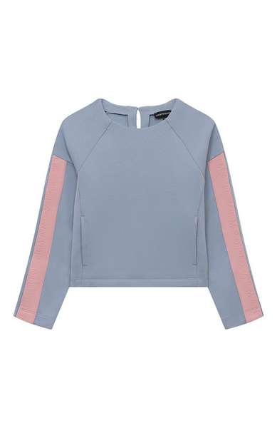Детское: Хлопковый свитшот Emporio Armani