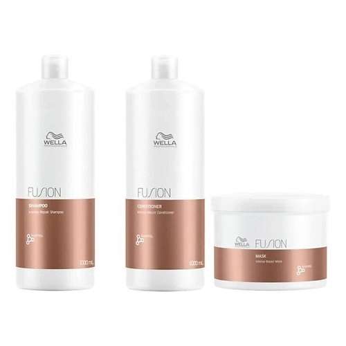 WELLA Набор для интенсивного восстановления волос Fusion