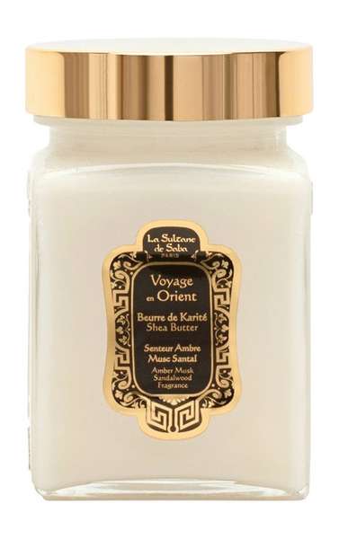 La Sultane de Saba Voyage en Orient Amber Musk Sandalwood Shea Butter