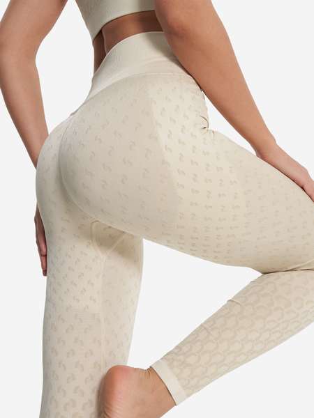 Легинсы женские Demix HighFlow Yoga Seamless Gfx