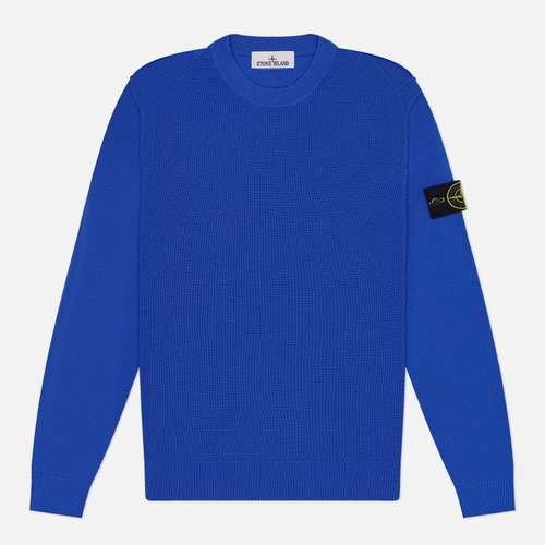 Мужской свитер Stone Island Micro Stitch Soft Organic Cotton Loose