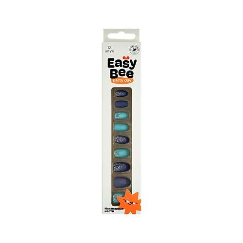 EASYBEE Набор накладных ногтей с клеевыми стикерами NAIL DAY
