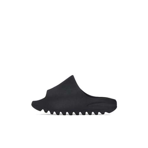 Adidas Originals Yeezy Slide Резиновые тапочки для детей возраст 3-7 лет уличная обувь черный цвет