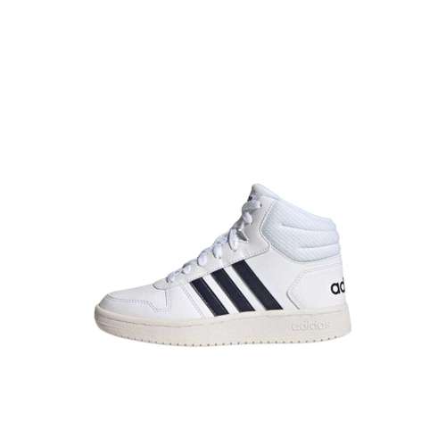 Adidas Neo Hoops 2,0 K Синтетическая кожа устойчивая к истиранию верхний слой детская обувь для скейтбординга