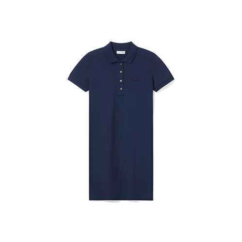 LACOSTE Короткое платье с короткими рукавами для женщин