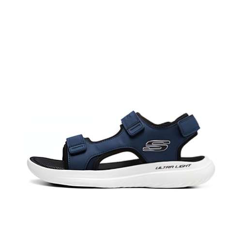 Skechers Sport Пляжные сандалии Мужские Синие Черные
