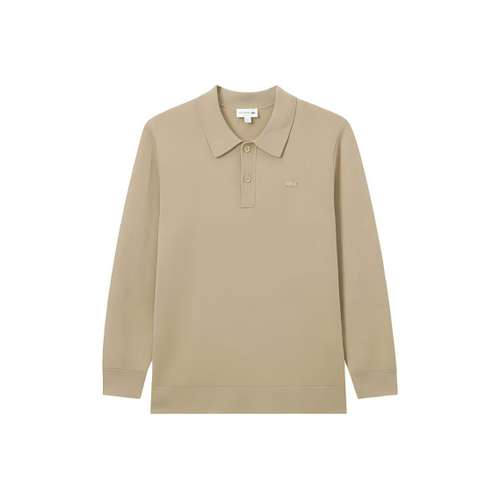 LACOSTE Трикотаж Мужской Молочный Кофейный