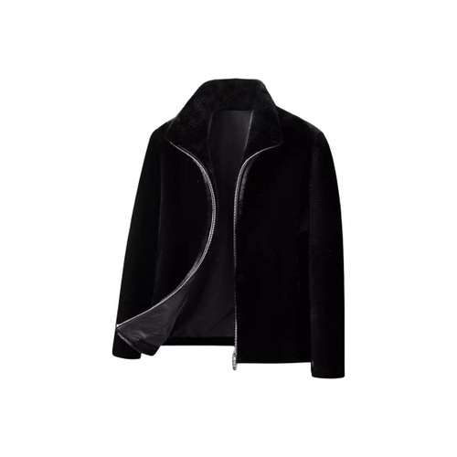 PIERRE CARDIN Вельветовое пальто Мужское Черное
