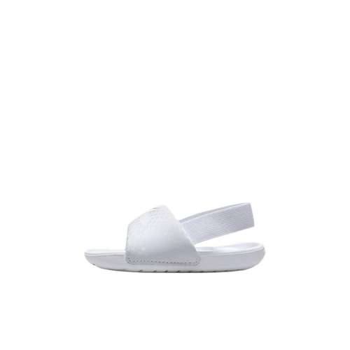 Nike Kobe Kawa Slide Удобная Обувь для малышей с низким верхом противоскользящая и устойчивая к истиранию белого цвета