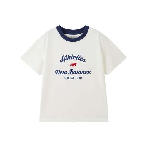 New Balance Белый Kids T-рубашки