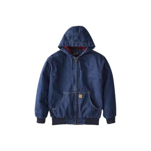 Carhartt 106976 Свободный крой Деним Активный Jac Куртка Уровень 2 Холодостойкая Унисекс