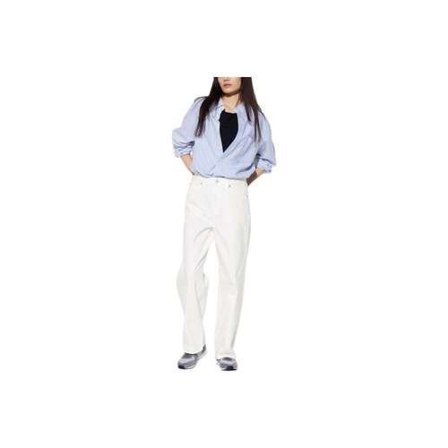 UNIQLO Белые Женские Джинсы