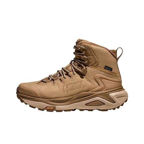 HOKA ONE ONE Kaha 3 Противоскользящая Устойчивая к износу MID Топ Походная обувь Женская Темно-коричневая
