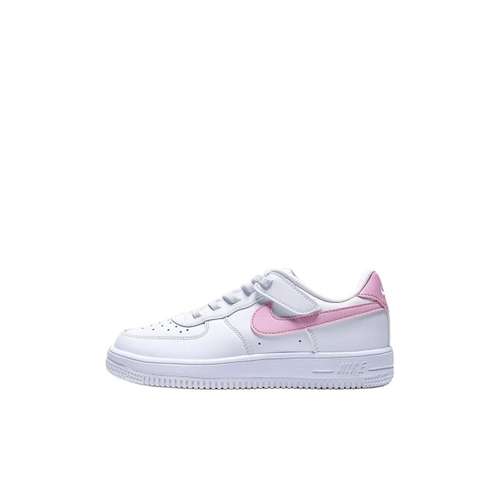 Nike Air Force 1 Low Топ Скейтборд Обувь Розово-белый Детский