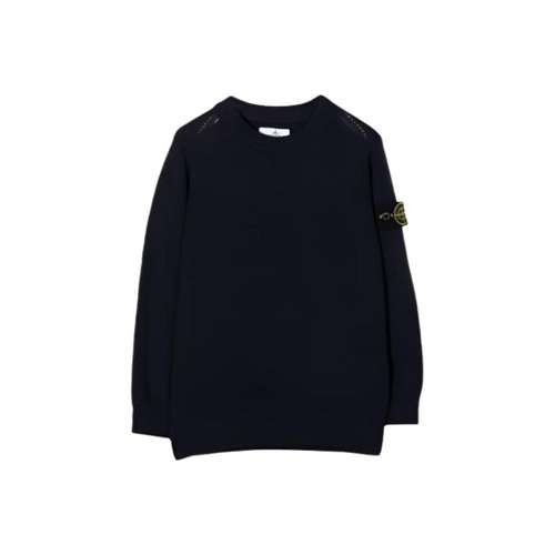 STONE ISLAND Свитер Морской Синий Детский