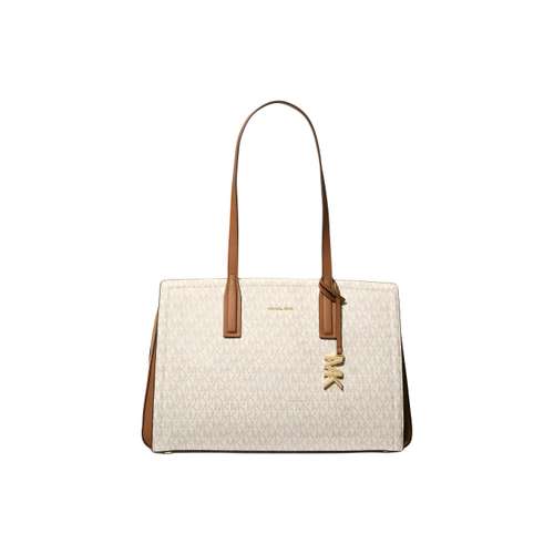 MICHAEL KORS Сумка из искусственной кожи сумка для покупок сумка через плечо среднего размера женская ванильный белый