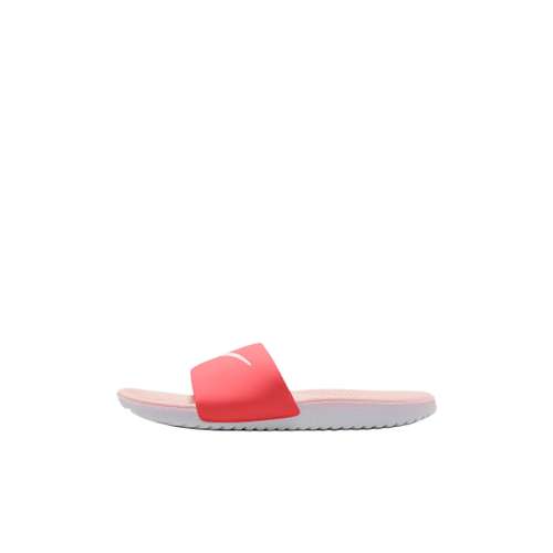 Nike Kawa Low Топ Домашние тапочки Розовые для малышей