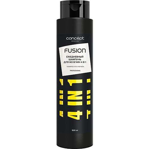 CONCEPT FUSION Ежедневный шампунь 4 в 1 для мужчин 4 in 1 Men