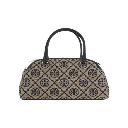 Tory Burch T Monogram Съемный ремешок хлопковая сумка маленькая женская для вечеринки морская