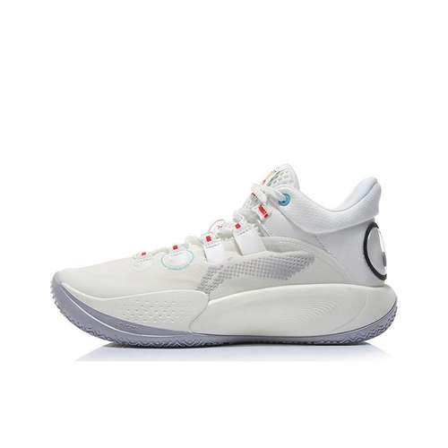 Disney x Li NING Sonic 9 Low Youth Edition Маленький Глаза Синтетическая кожа MID Топ Детские Баскетбольные кроссовки