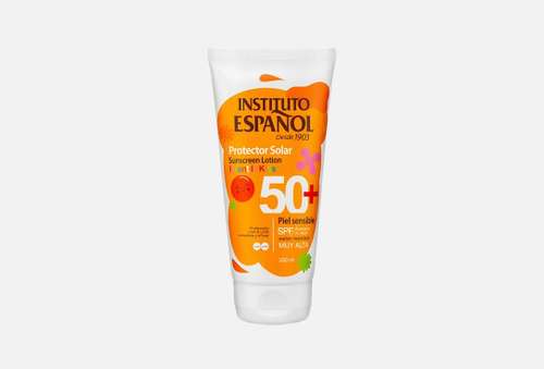 Солнцезащитный детский влагостойкий лосьон для тела SPF50+ | INSTITUTO ESPANOL | protector solar