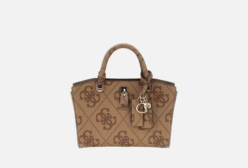 Сумка из эко-кожи | GUESS | QUEENSLAND MINI SATCHEL