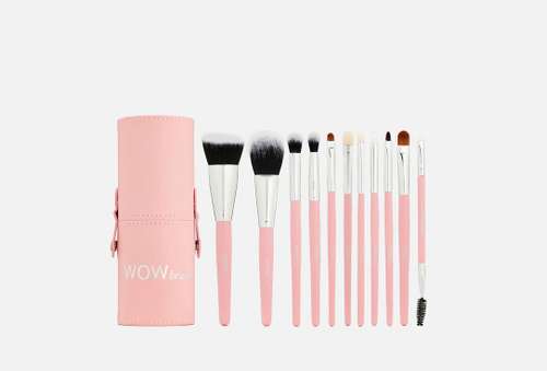 Набор кистей для макияжа | WOW brush | Pink