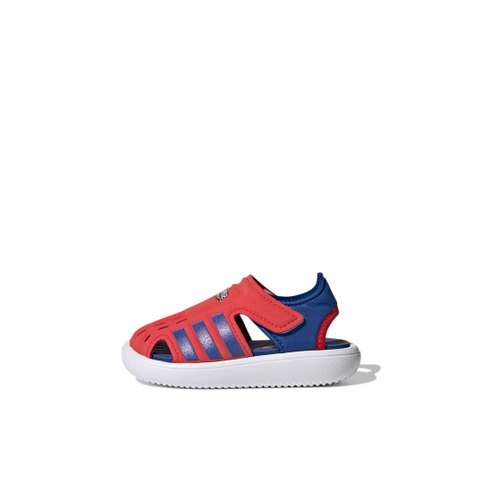 Disney x Adidas Водные сандалии низкие обувь для малышей синий и красный для младенцев и малышей