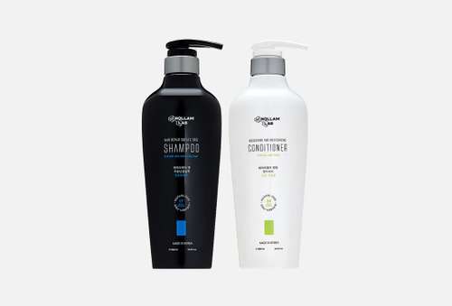 Набор для волос Шампунь и Кондиционер | NOLLAM LAB | Dry Scalp Set Sulfate-Free