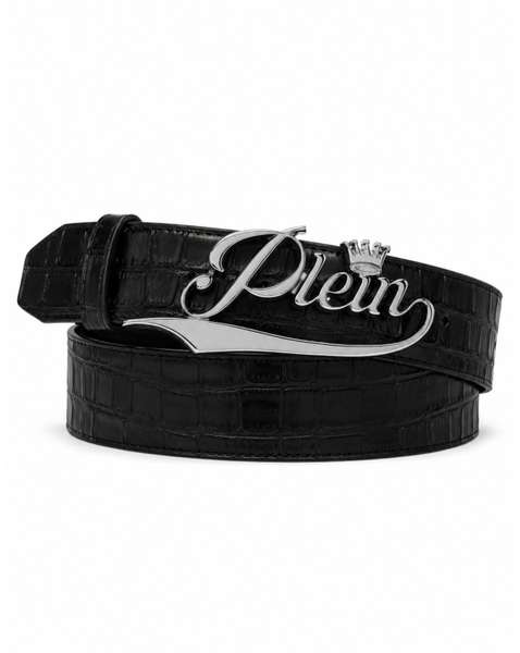 Ремень кожаный, PHILIPP PLEIN, UAFA-MVA0702-PLE010N_0291