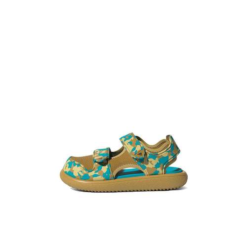 Adidas Water Sandal Дышащие Низкие Туфли для Малышей Оливково-Зеленые для Младенцев и Малышей