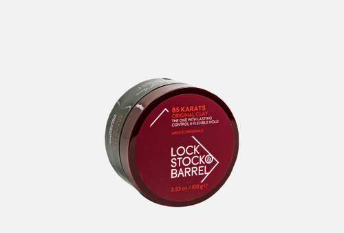 Глина для густых волос | Lock Stock & Barrel | 85 Karats original clay