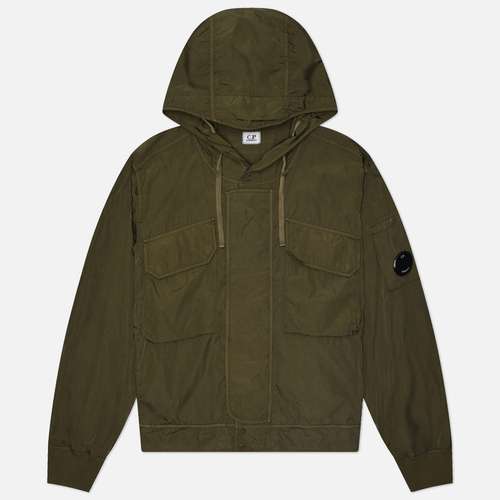 Мужская куртка ветровка C.P. Company Chrome-R Lens Hooded