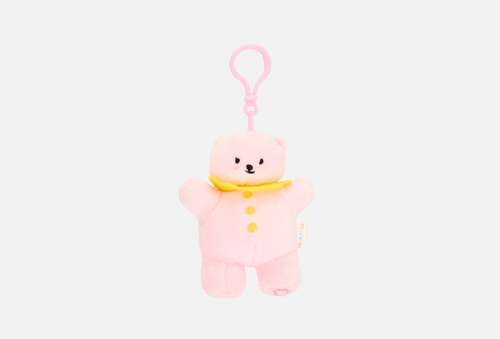 Брелок | Dailylike | Jelly bear stuffed toy keyring 03 Pinky