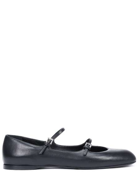Балетки кожаные, MAX MARA, CIRCUS2424526011005