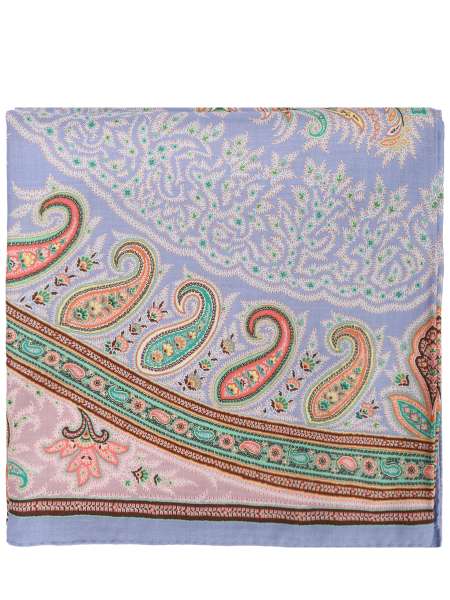 Платок из шерсти и шелка, ETRO, WAYA0001 AV633S9001