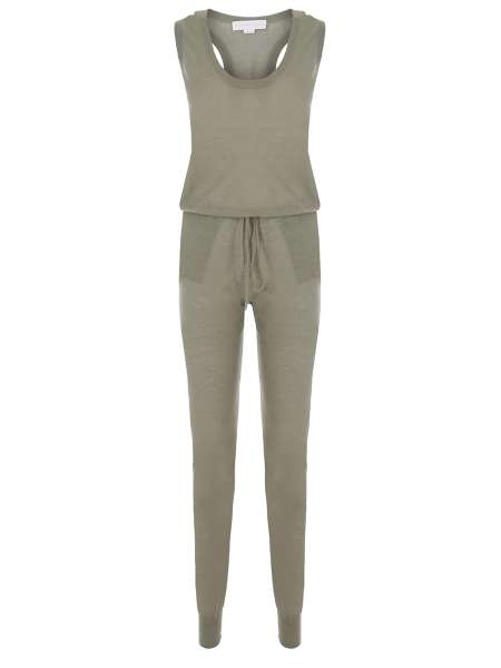 Комбинезон хлопковый, STELLA MCCARTNEY, 244283 хаки
