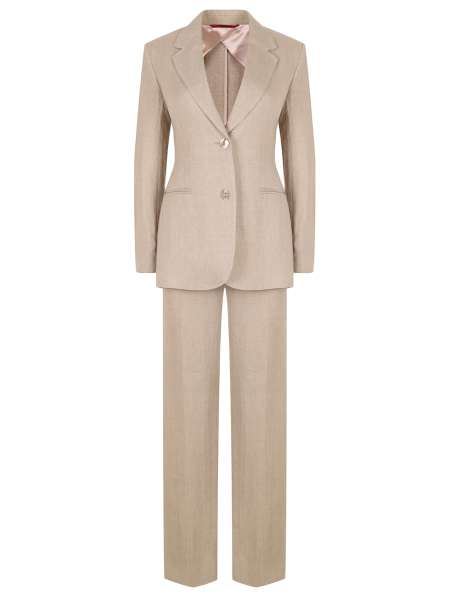 Костюм льняной, MAX MARA, VANDEAALCANO016