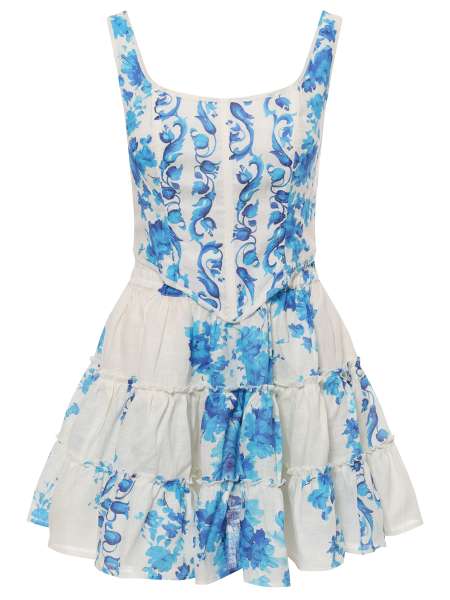 Костюм Poppy льняной, CHRISTINA BERLA, Poppy Suit JUL23379_VAR1