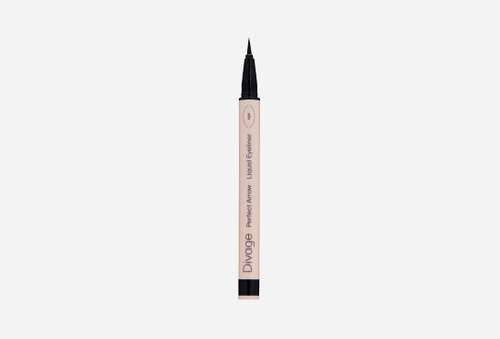 Подводка-фломастер с кистью | Divage | Brush eyeliner Perfect Arrow