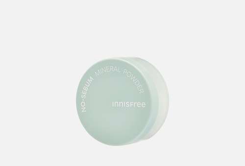 Рассыпчатая матирующая пудра для лица | Innisfree | No-Sebum Mineral Powder