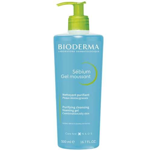 Bioderma Sebium Гель для умывания жирной и проблемной кожи, 500 мл, Bioderma
