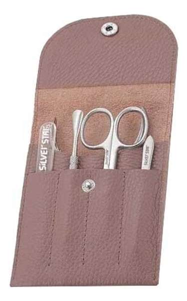 Маникюрный набор MH 05-7 (кусачки + ножницы + шабер + пинцет для бровей + пилка для ногтей)