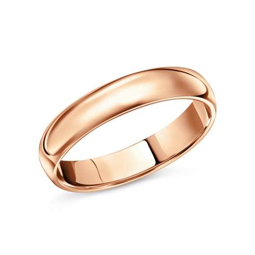 Золотое обручальное кольцо