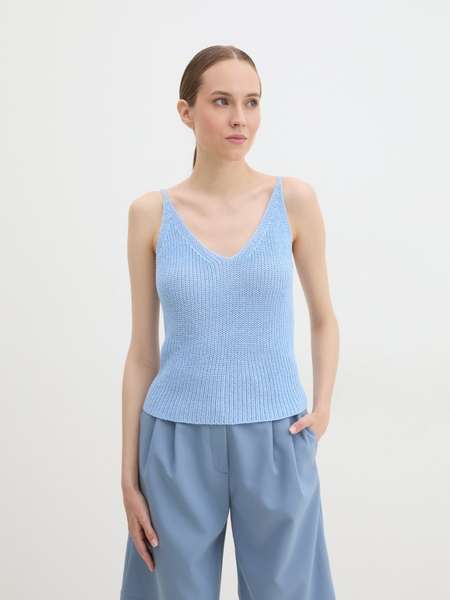 Женский топ MAISON DAVID (акрил/нейлон)