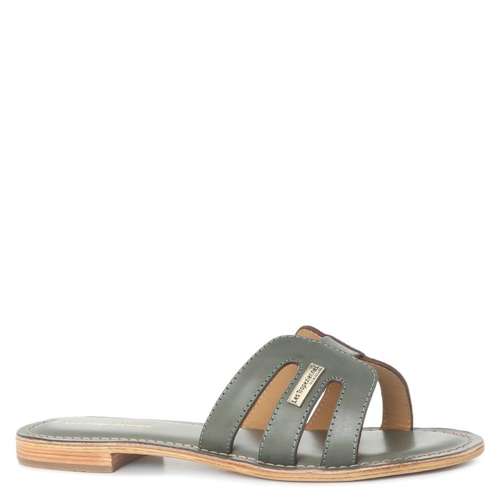 Женские шлепанцы LES TROPEZIENNES (верх и подошва из натуральной кожи)