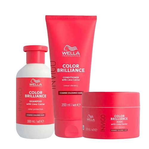 WELLA Набор для ухода за волосами INVIGO Color Brilliance Coarse