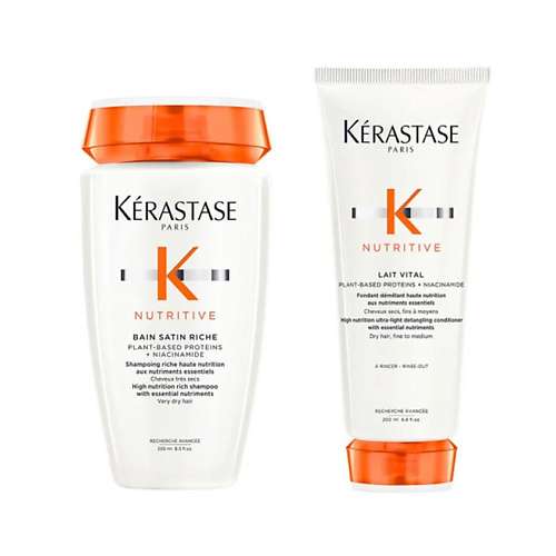 KERASTASE Набор Nutritive Duo RICHE: Bain Riche + Lait Vital