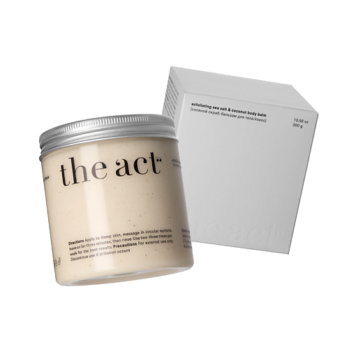 THE ACT Скраб для тела Кокос